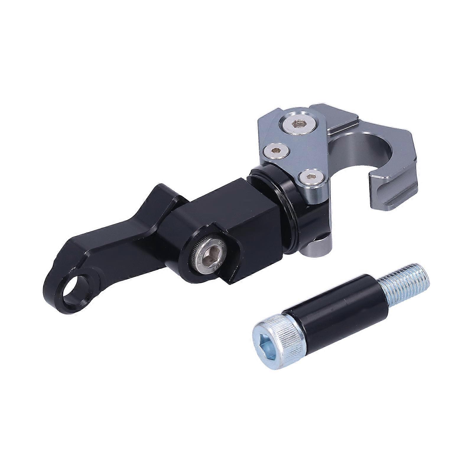 خوذة قابلة للطي هوك المقود حقيبة الأمتعة شماعات يصلح لهوندا فورزا 250/300 2018-2020 لون التيتانيوم