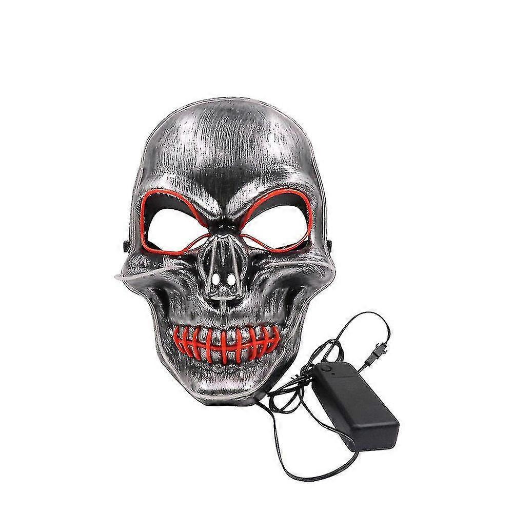 Halloween Skeleton Led Light Mask
