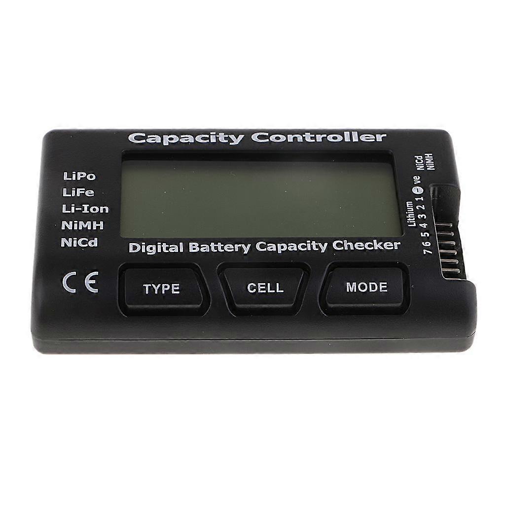 LCD Digital Battery Capacity Checker Tester for LiPo LiFe Li-ion NiMH Nicd