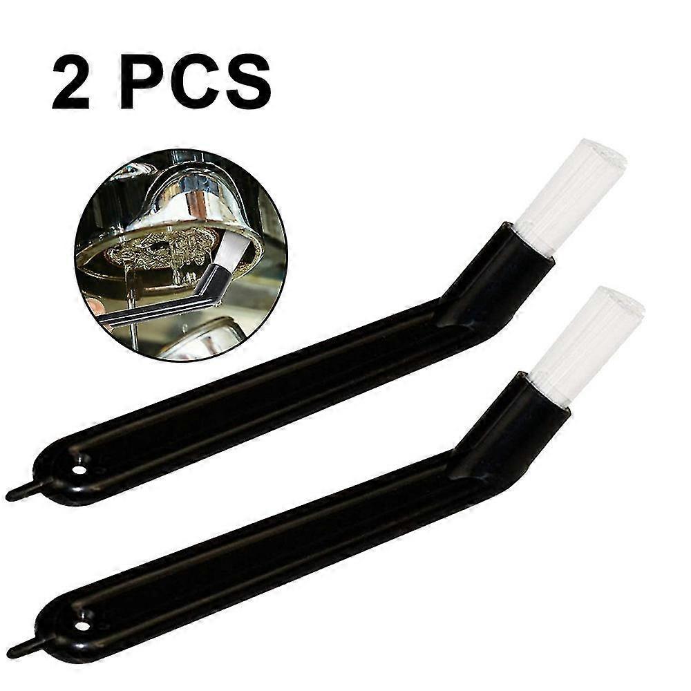 2 Pcs Coffee Machine Plastic Handle With Nylon Brush