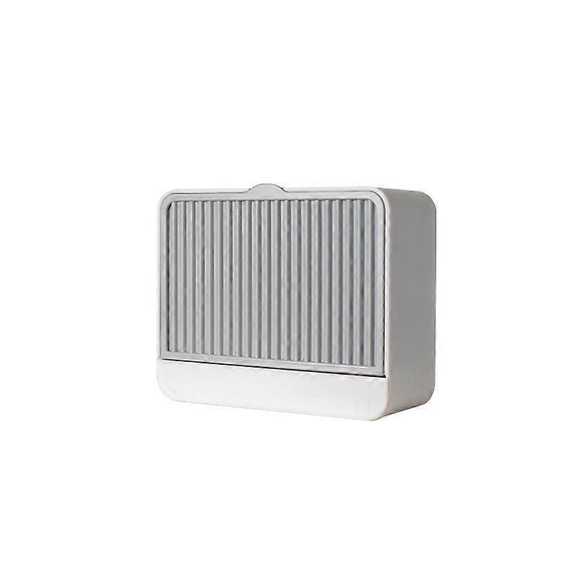 Gray Wall Mounted Sponge Holder Dish Rack Sponge Storage Box Holder Bathroom Dish Storage Tray Save SpaceMonogram