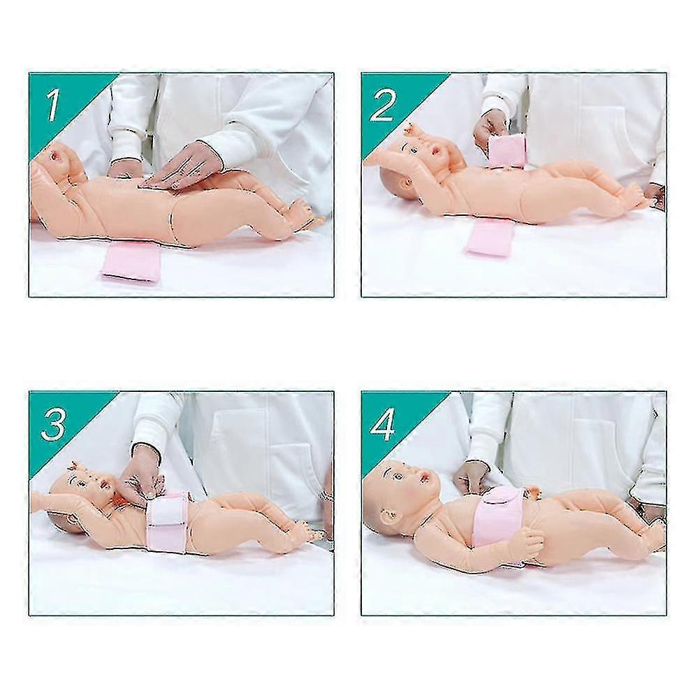 2pcs Umbilical Hernia Belt Belly Button Band Abdominal Binder Wrap For