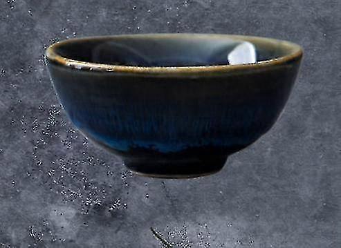 Blue Series Ceramic Coffee Cup Breakfast Cup Afternoon Tea Cup Simple Retro Tableware