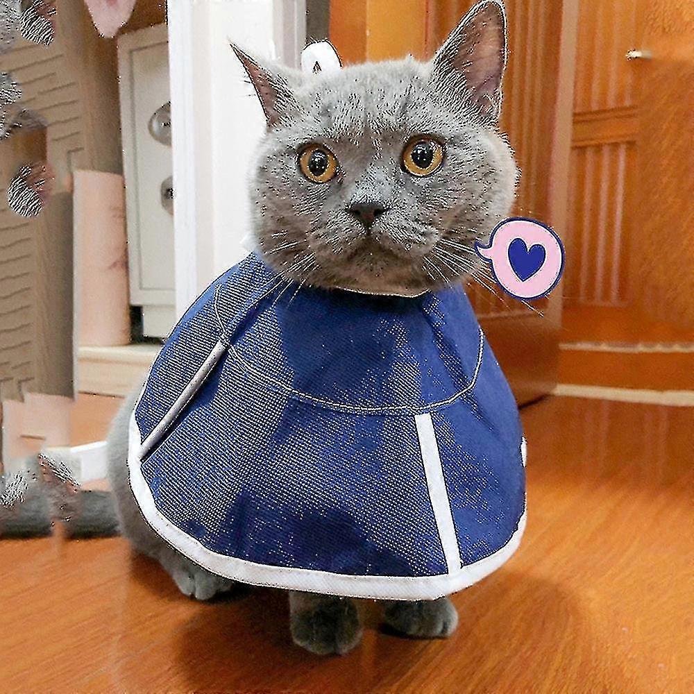 Soft Cat Recovery Collar, Cat Cone Collar, Nonwoven Fabric Elizabeth Collar,protective Wound Healing Collar Specially Designed For Cats