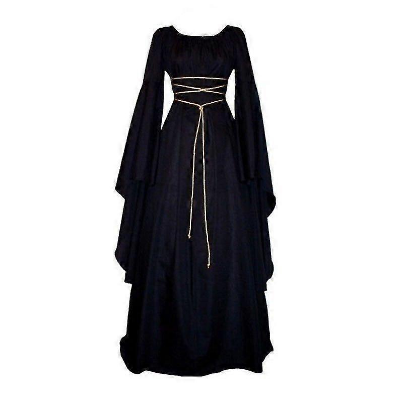 Robe Victorienne Femme Halloween Robe Médiévale Femme Style Renaissance - Grande Taille, Gothique Victorienne, Pour Cosplay/fête Robe Halloween Pour Femme