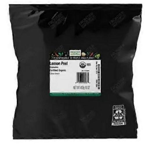 Frontier Coop Organic Lemon Peel Granules ,1 Lb