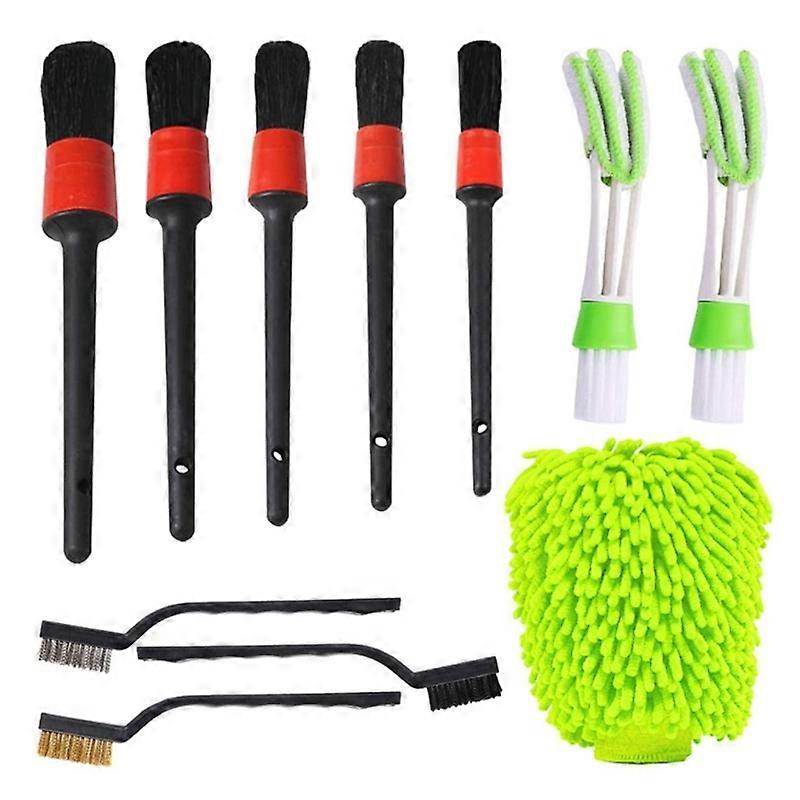 11 in 1 Car Wash Cleaning Brush Tools Set