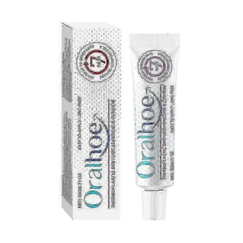 1/2/3pcs Denture Adhesive, Thermoplastic Denture Adhesive, Comfortable, Secure Denture