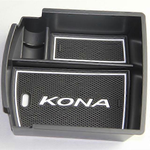 For Hyundai Kona Encino 2018 2019 2021 2022 2023 Armrest Storage Box Center Console Container Bin Tray Holder Stowing Tidying