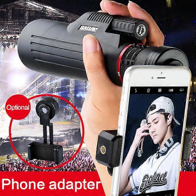 SAGA Stepless 8-24x50 Zoom Monocular Telescope High Power BAK4 Glass Professional Scopes Hunting Camping Outdoor Spotting Scope