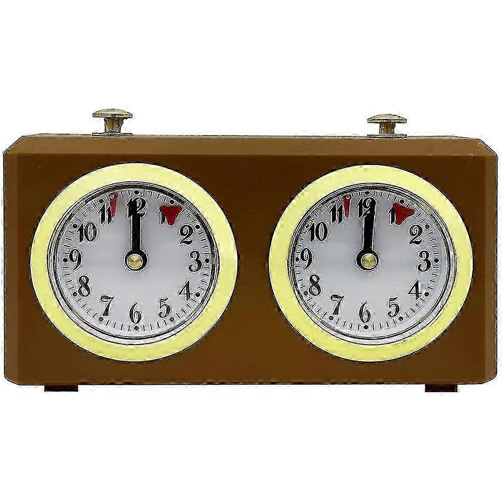 Mechanical Chess Clock - No Battery Needed - Game Timer Clock for Chess
