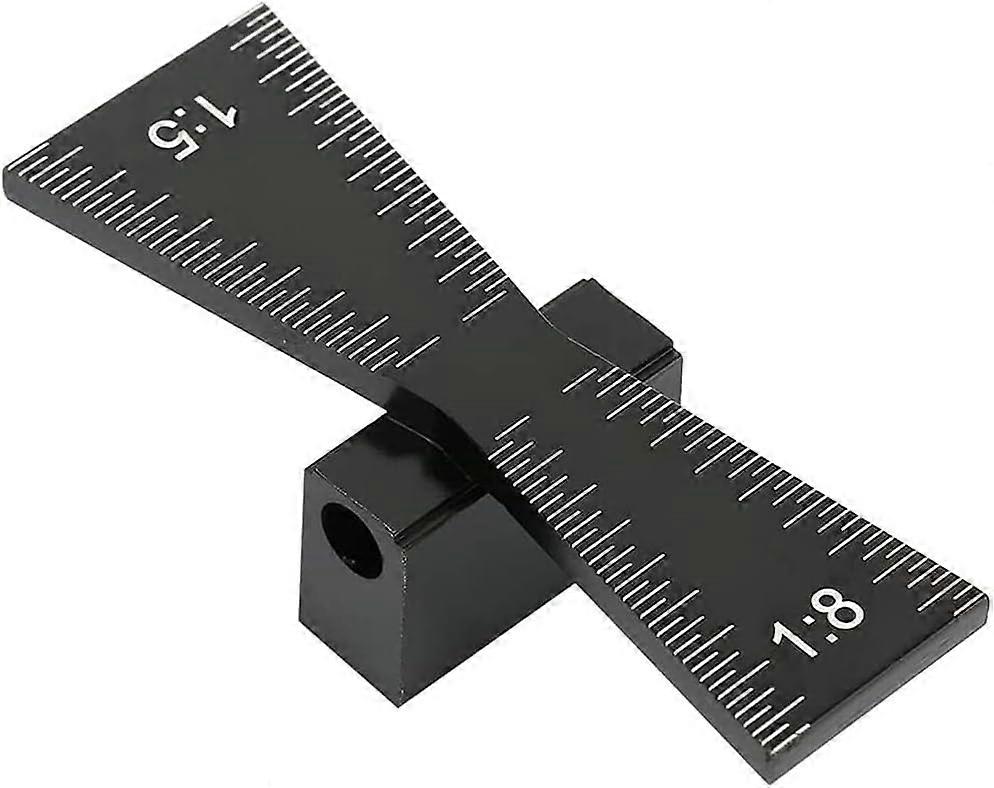 Dovetail Guide Tool, Dovetail Marking Gauge(Black)