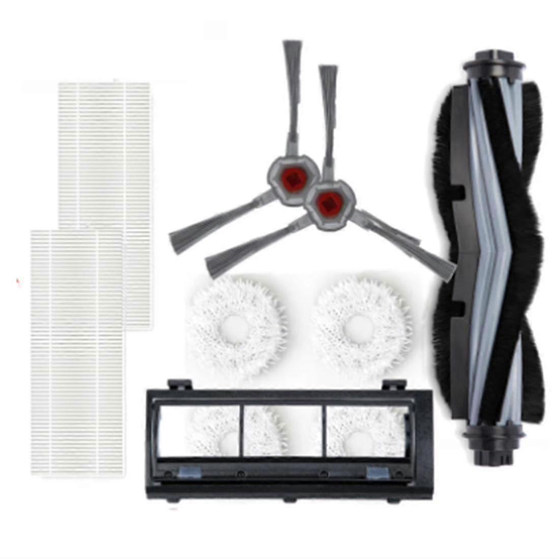 For Yeedi Mop Station With Side Brush Main Brush Dust Box Filter