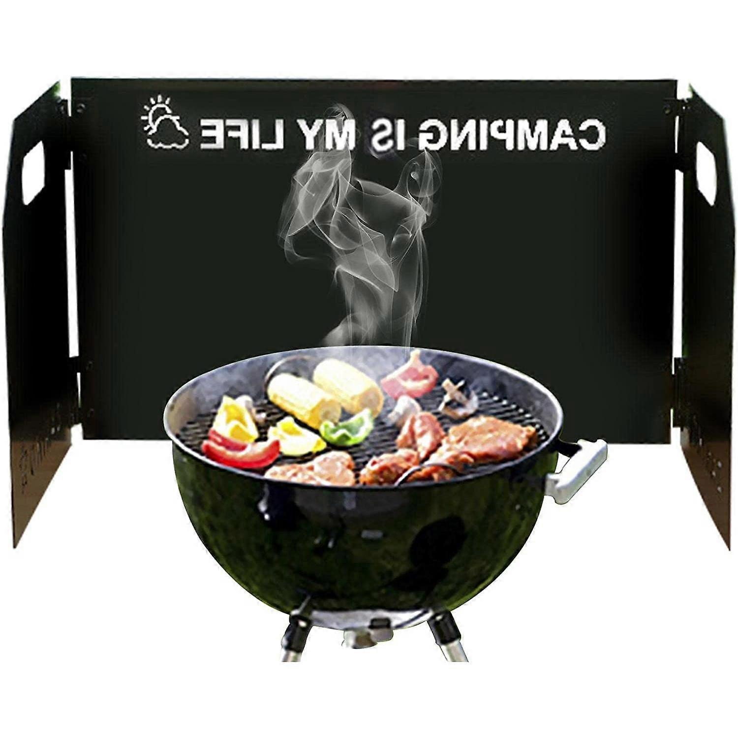 Gas Stove Windshield Folding Outdoor Stove Windscreen