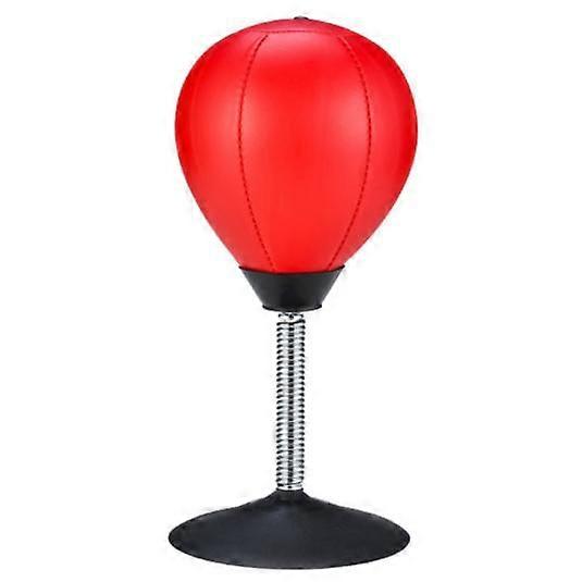 Desktop Punching Bag Vertical Boxing Speed Ball Stress Buster Relief With Stand