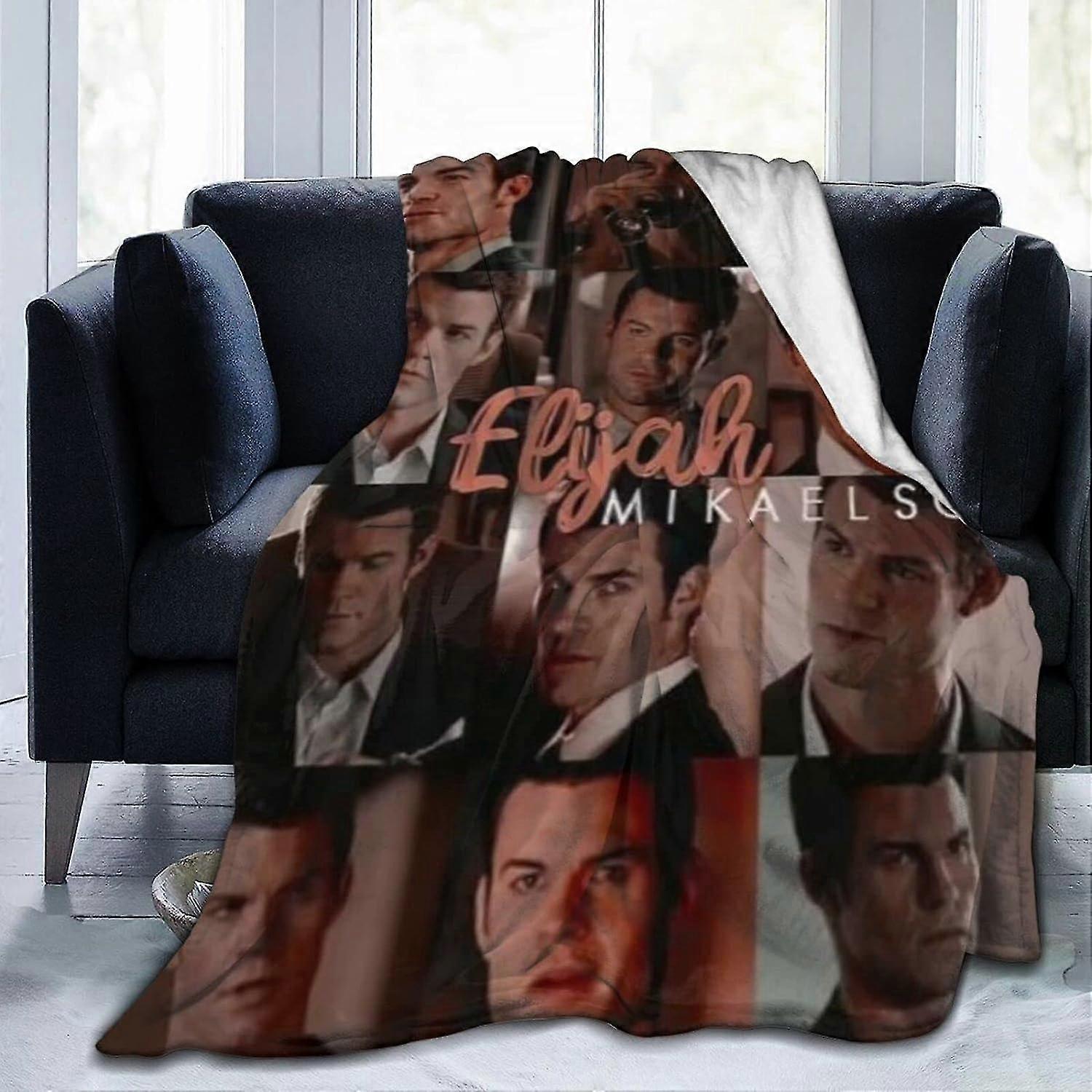 Ay1092 Cozy P Elijah Throw Blanket Elson Ultra Soft Micro Fll peitot Lämmin mukava Monipuolinen peitto sohvalle ja matkoille