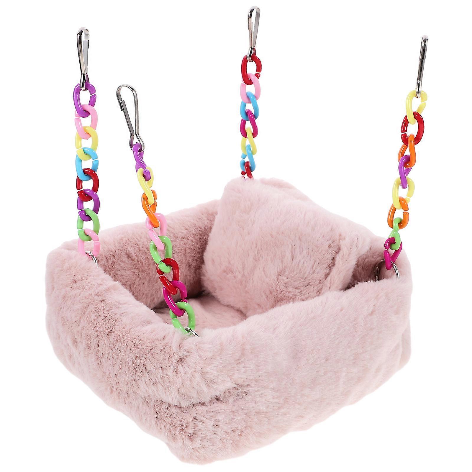 Hamster Hammock Comfortable Chinchilla Hammock Decorative Hamster Bed Hamster Supply