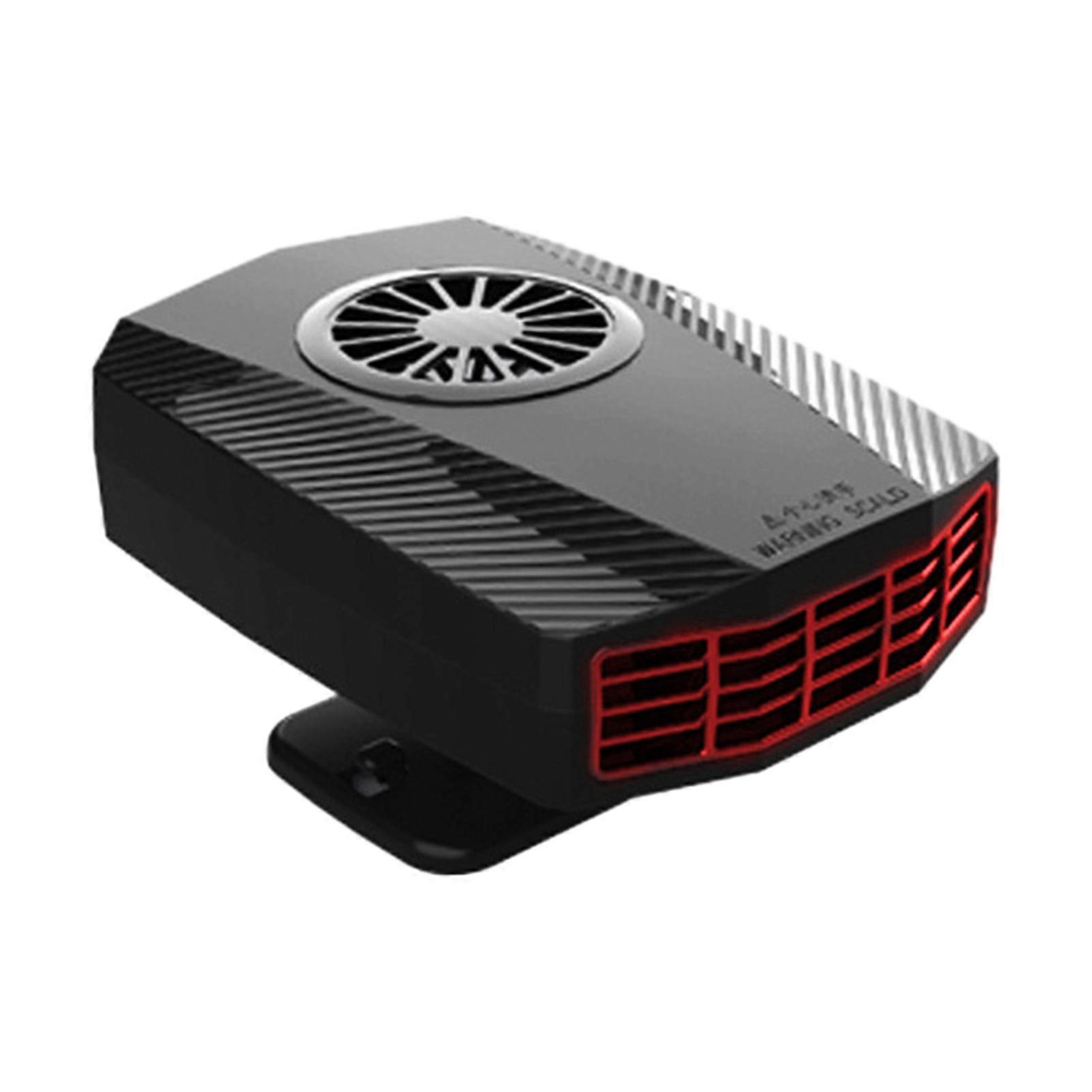 100W 12V 360 Degree Rotatable Car Heater 2 in 1 Hot Cold Function Windshield Auto Defroster Demister Vehicle Dashboard Heater xi