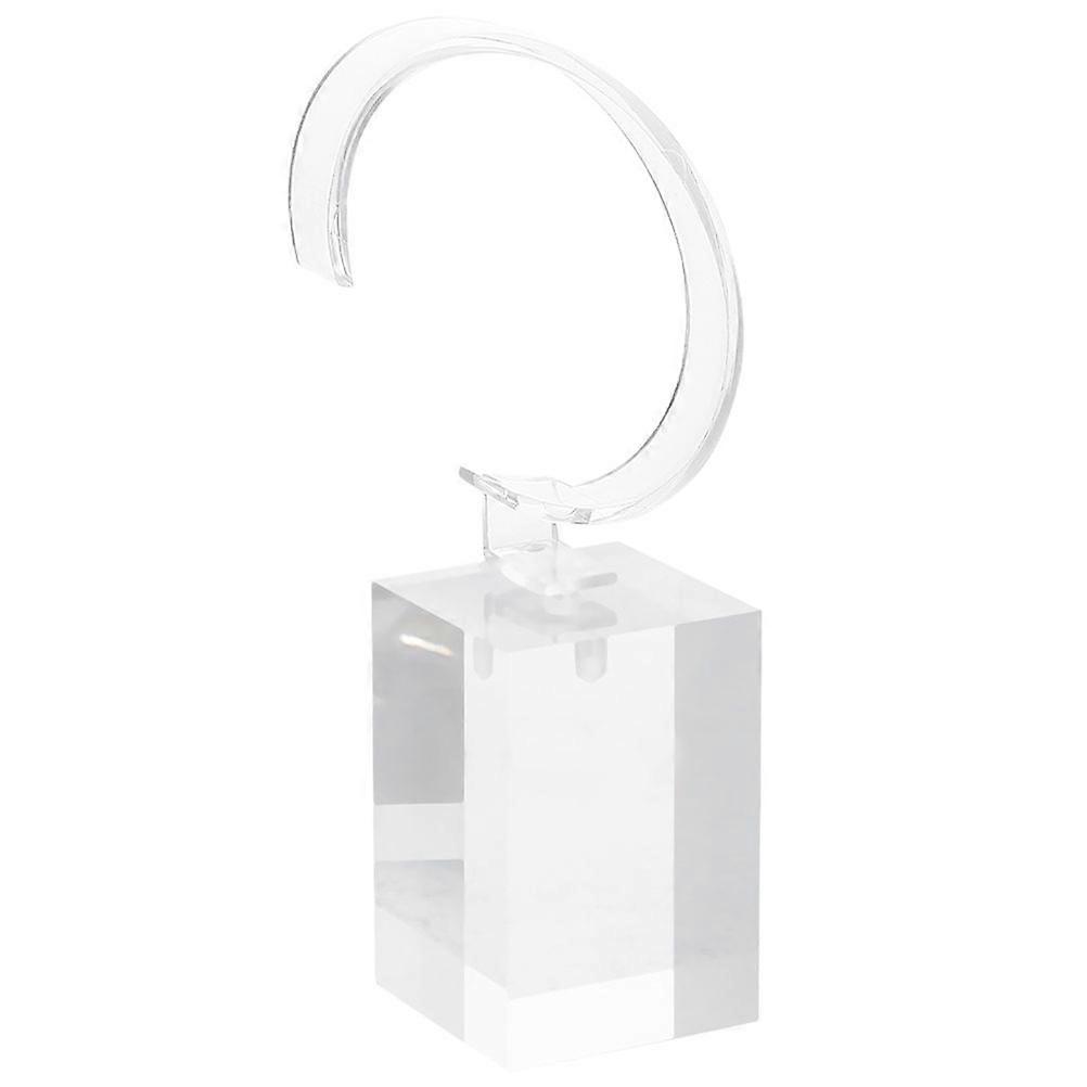 Plastic Watch Display Holder Transparent Smartwatch Stand Bracelet Bangle Rack