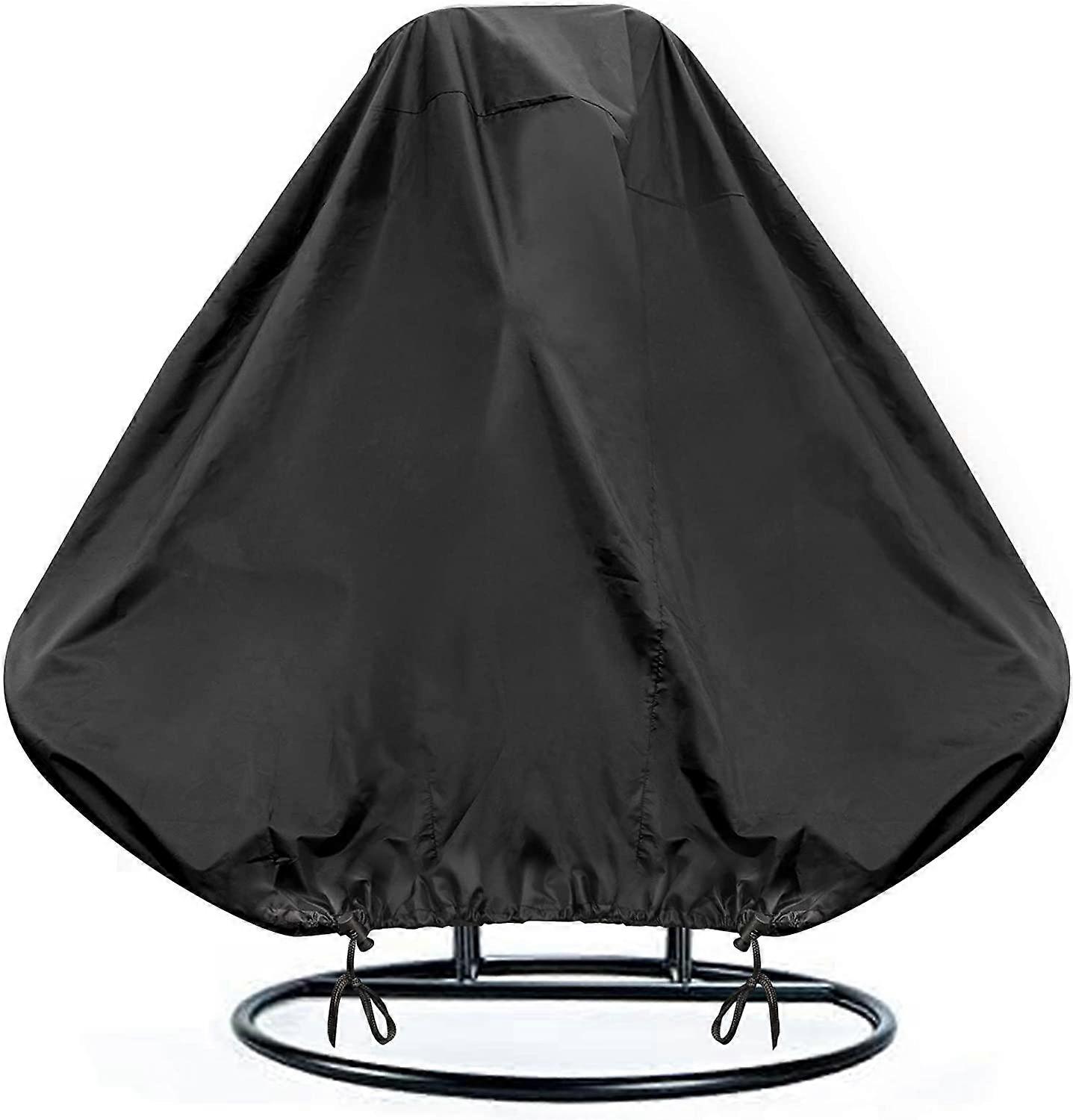 232 x 203CMINMUA Yumurta Sandalye Örtüsü, Veranda Asılı Sandalye Örtüsü Su Geçirmez Yırtılmaz 420D Ağır Hizmet Tipi Oxford Kumaş Rüzgar Geçirmez, Anti-UV Rattan Hasır Salıncak 