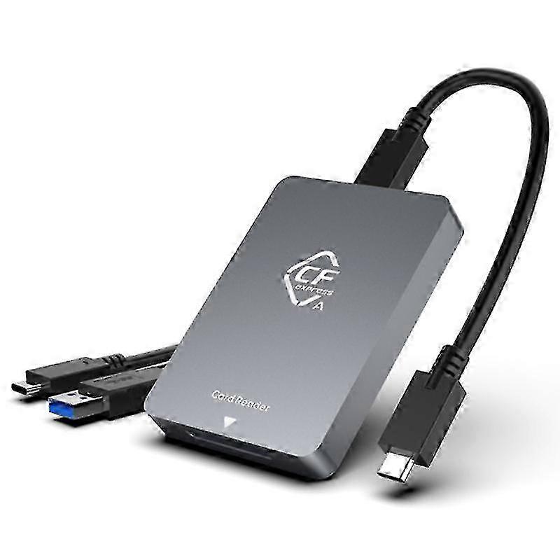 CfexpressタイプAカードリーダーUSB3.1 Gen2アダプター10Gbps一眼レフ用ケーブル付きウィンドウズXP
