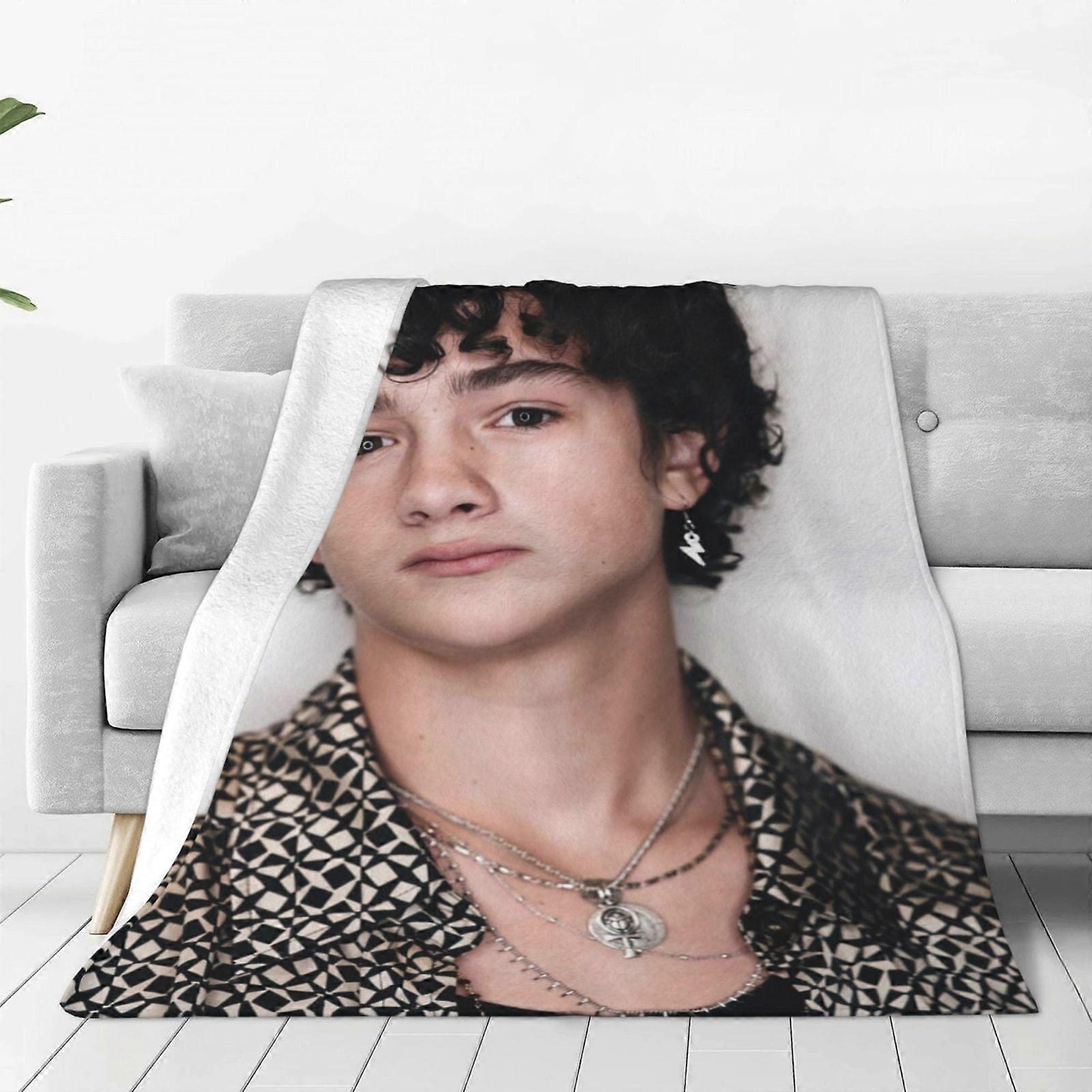 Noah Jupe Fleece Throw Blanket, Ultra Soft Cozy Luxury Fuzzy Blanket For Couch Bed Sofa, Lightweight Warm Plush Blankets Bedding For All Season166xMT2