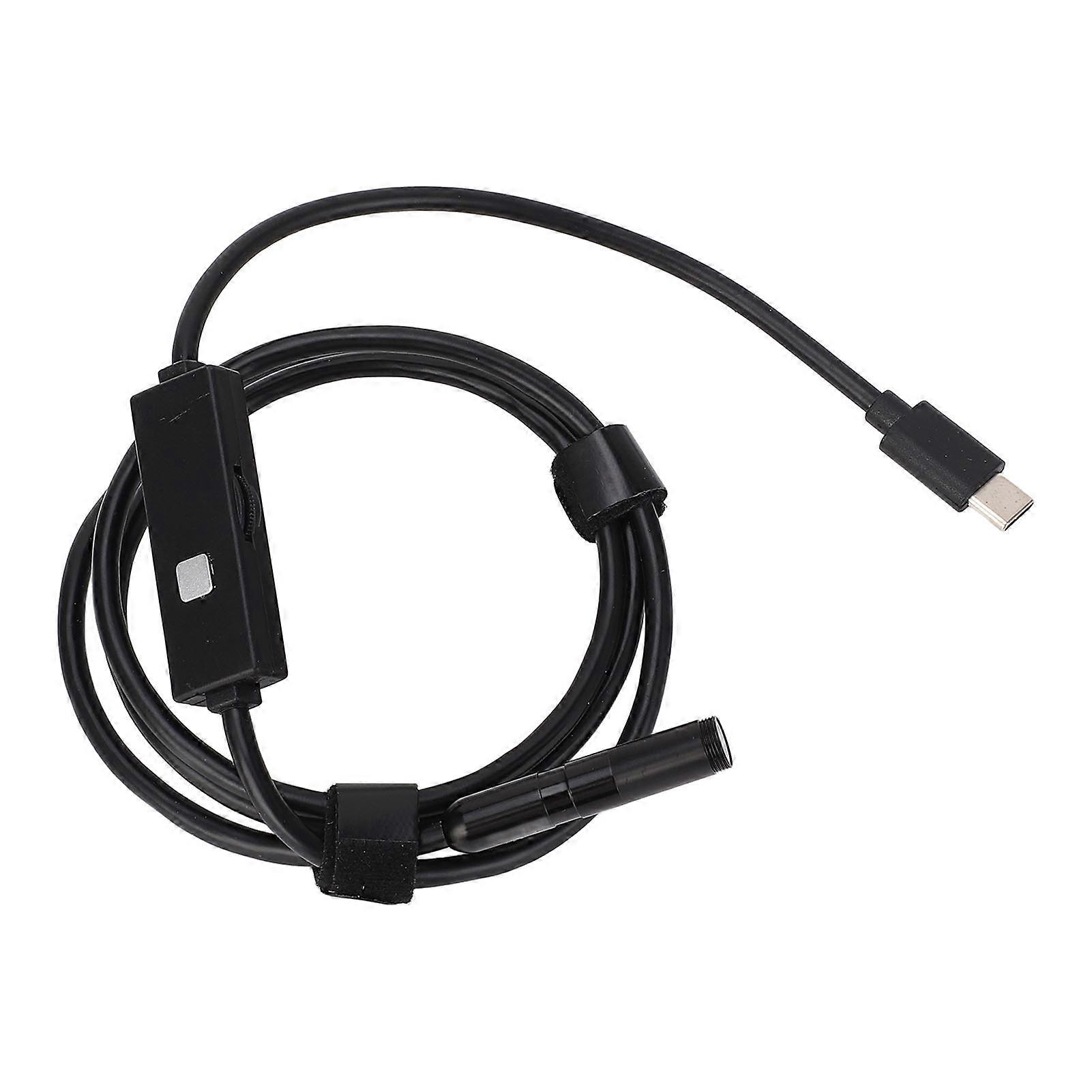 Endoscope Camera 2MP 1920P HD Borescope Tool with 8 Adjustable LED Lights 7.9mm IP67 Waterproof Inspection Camera for IOS for Android 1m / 3.3ft 