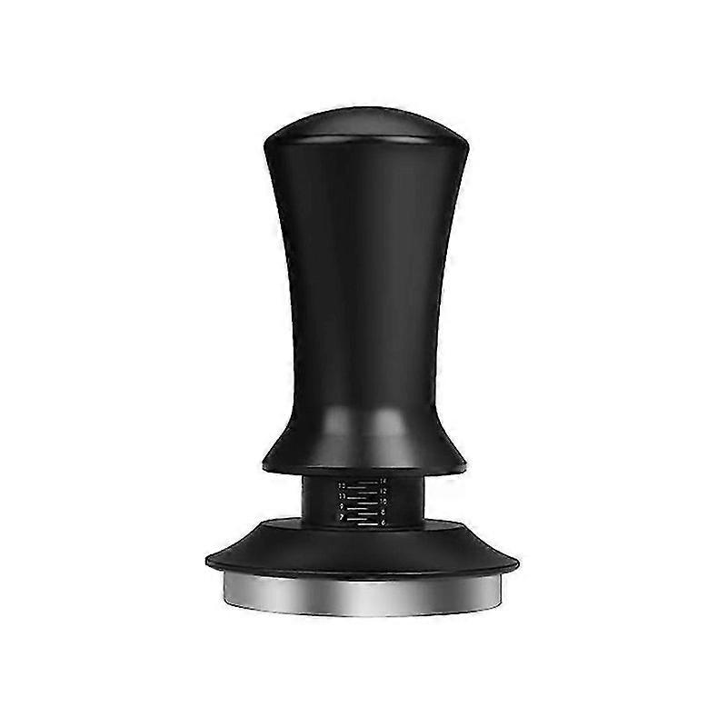 Espresso Tamper Coffee Tamp 53mm, Spring-loaded Constant Pressure Espresso Tamper Set,for Barista C
