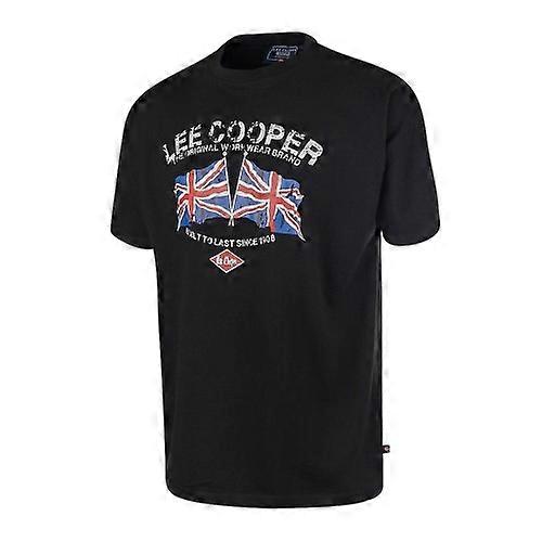 Lee Cooper Mens Logo Cotton T-Shirt