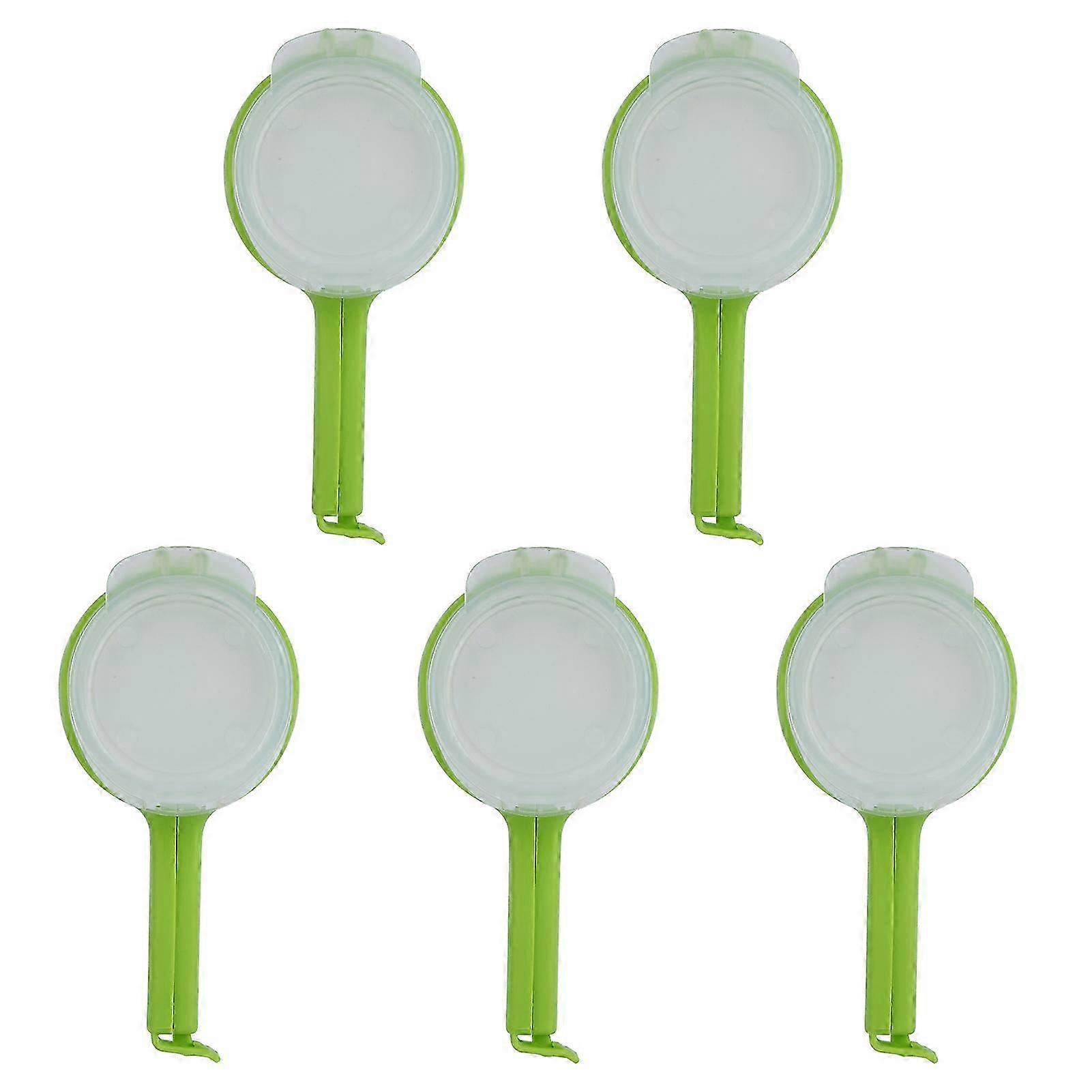 5Pcs Reuseable Plastic Food Sealing Clip with Pour Spouts for Storage Food Kitchen Tools