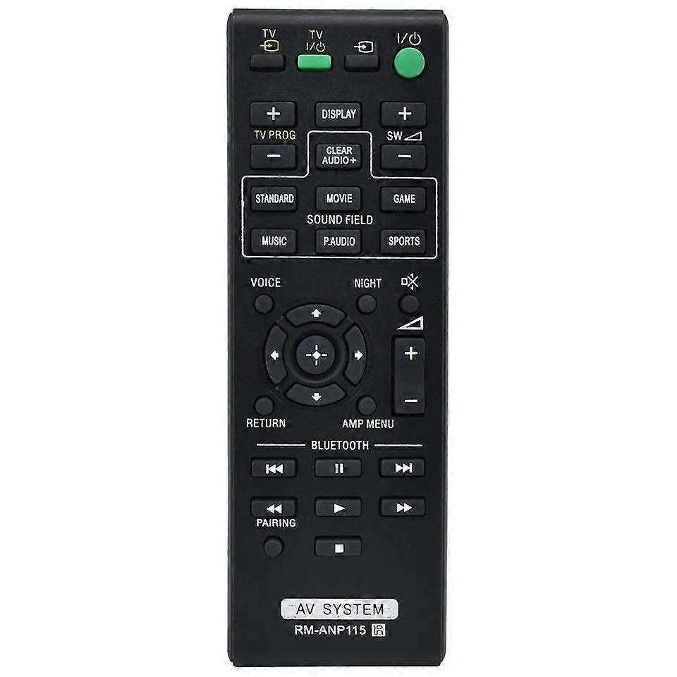 New RM-ANP115 For Sony AV Reciever Soundbar Remote Control HT-CT770 SA-CT770