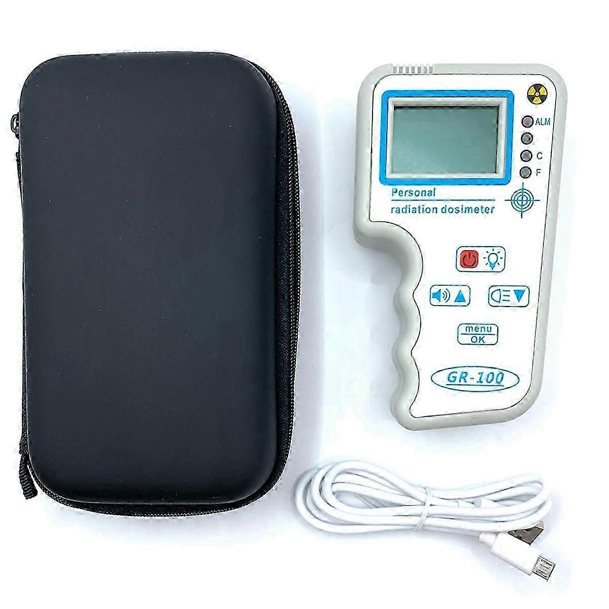 Portable Geiger Counter Nuclear Radiation Detector J321 Tube Personal Dosimeter X-ray -ray -ray T