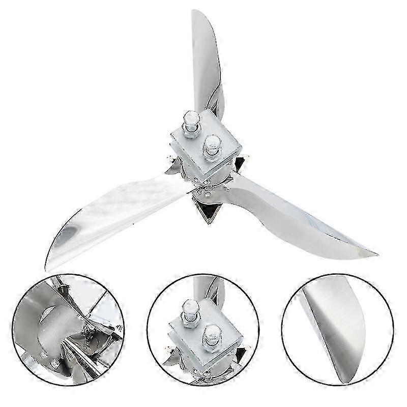 Stainless Steel Windmill Bird Repeller Garden Deterrent Tool fast