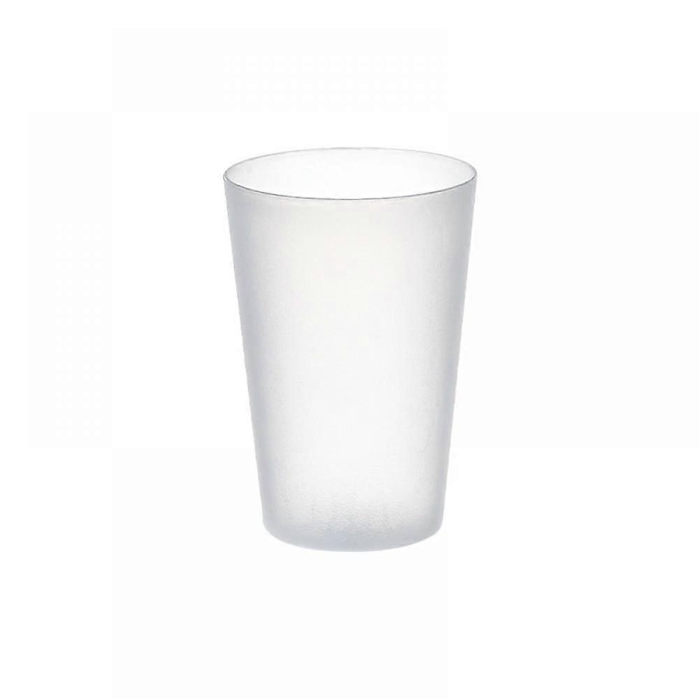 Colorful Non-Disposable Dinner Drink Cup No Lid Horn Stackable Plastic Cup Toothbrush Cup