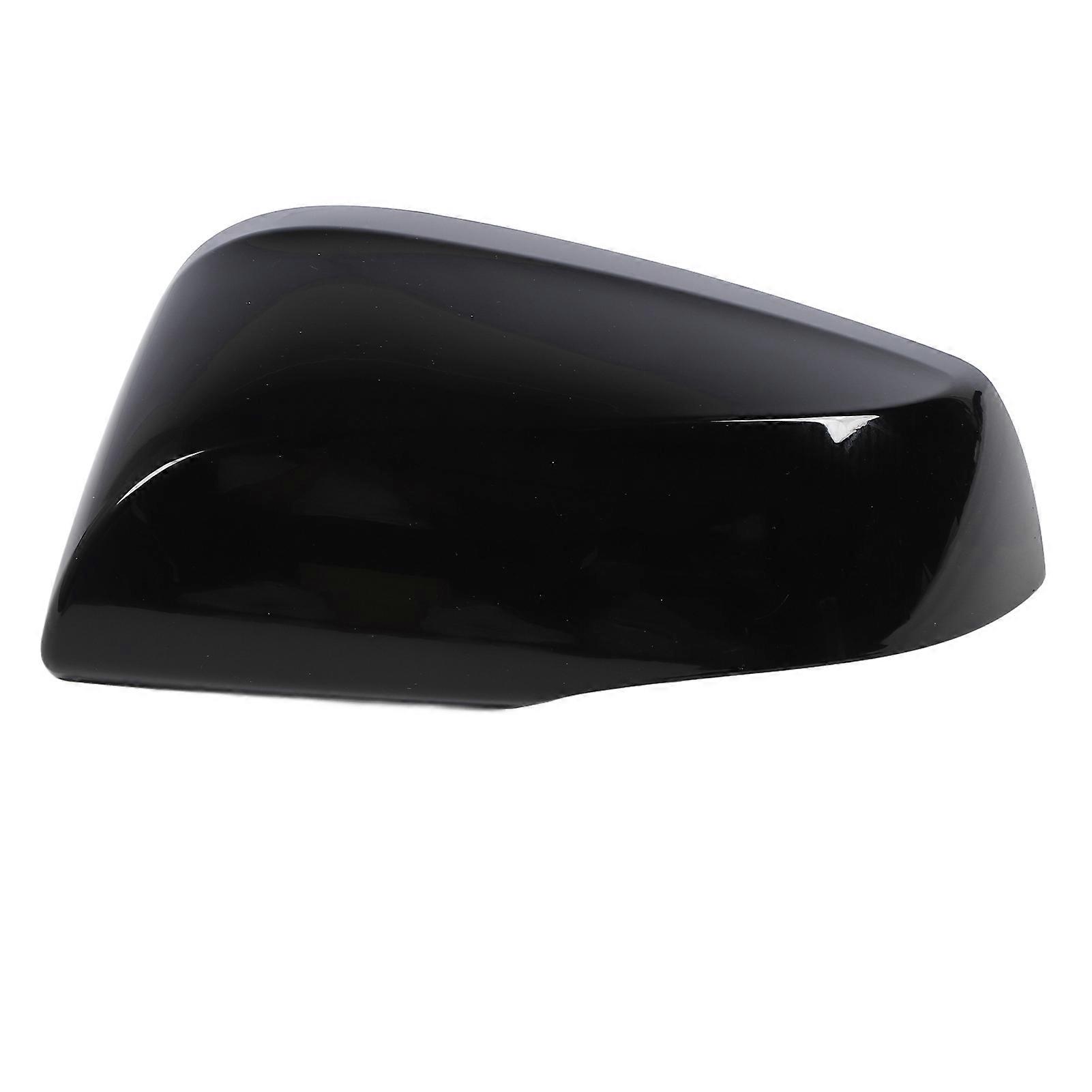 Rearview Mirror Cover Black Scratch Resistant for Highlander Left