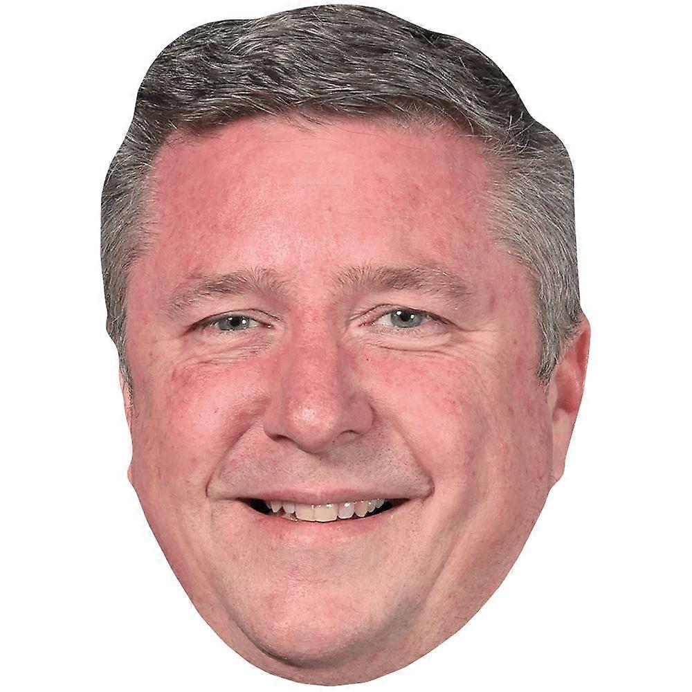 David Croft (Smile) Celebrity Mask, Flat Card Face