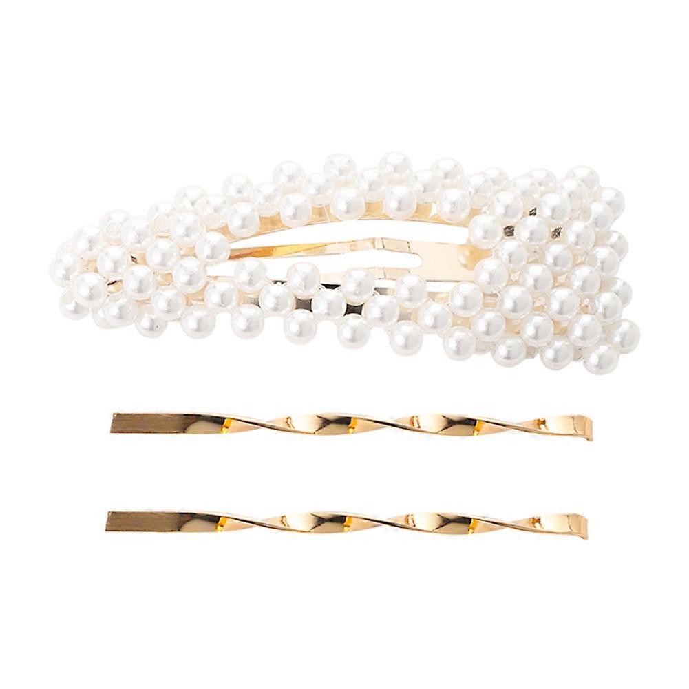 סגנון פשוט סגסוגת ילדה סיכת ראש נשים Barrette צעיר גברת שיער קליפ סט(#9)