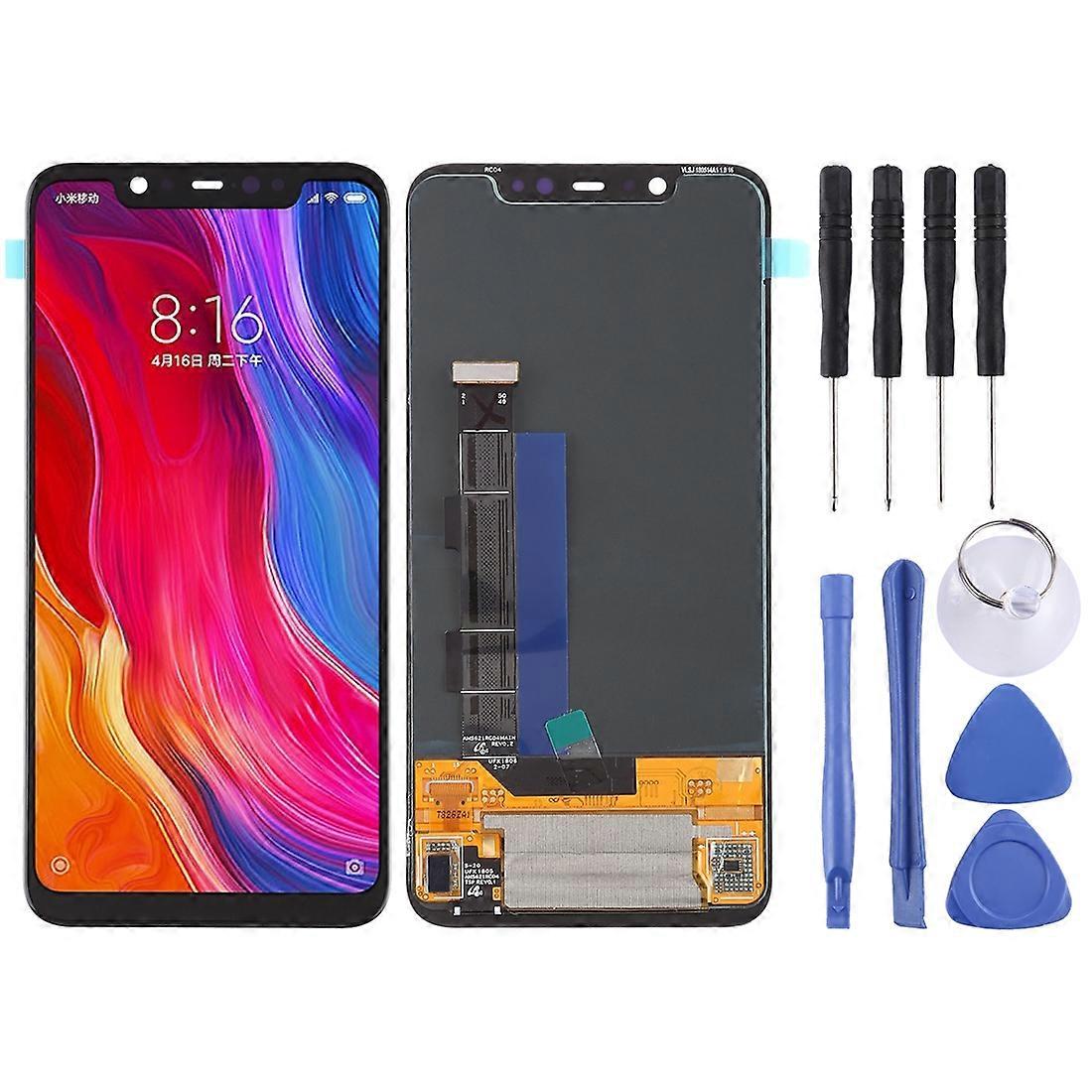 Οθόνη OEM OLED LCD και πλήρης συνέλευση ψηφιοποίησης για Xiaomi Mi 8 (μαύρο)