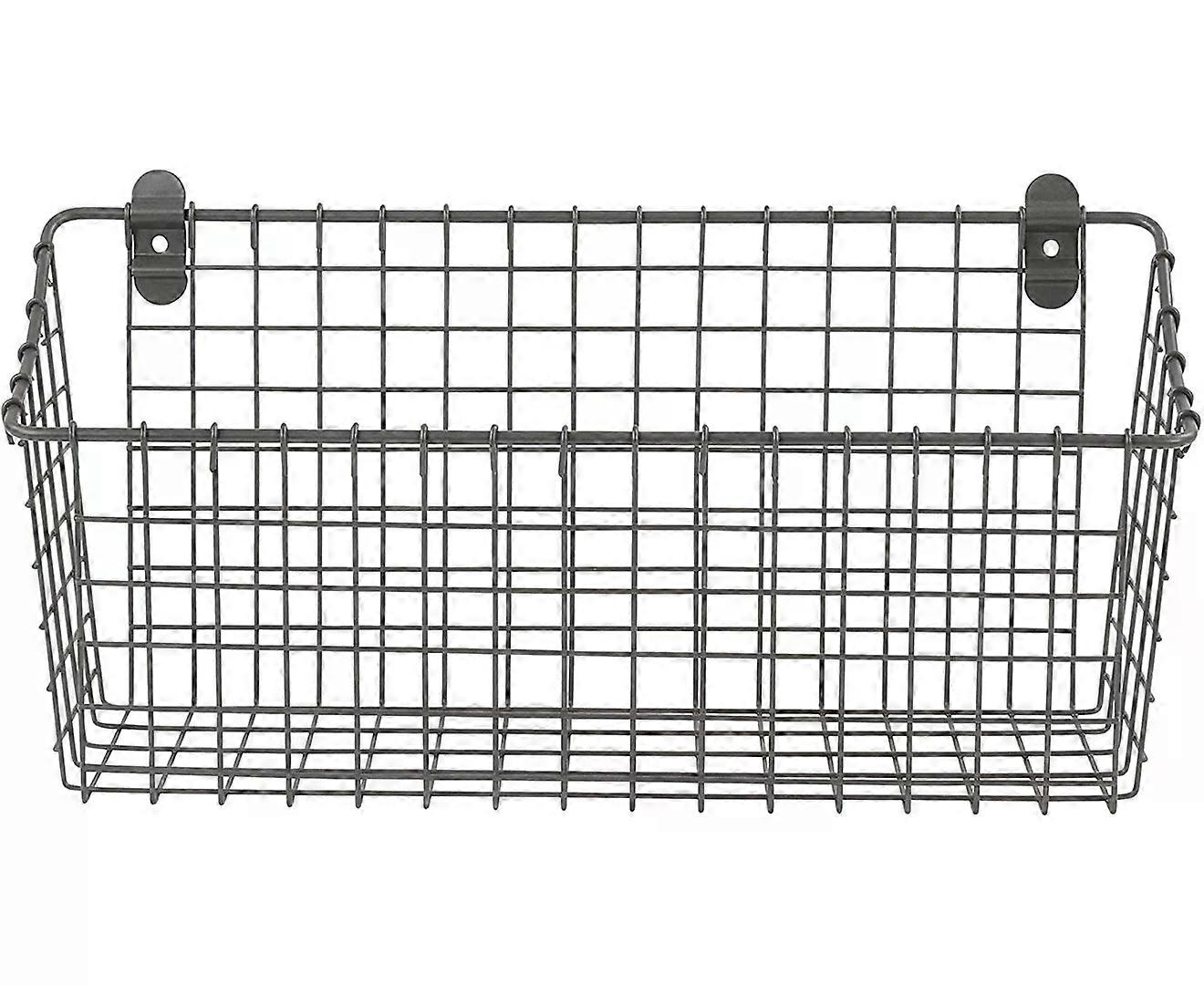 Extra Large Wall-Mounted Basket for Storage & Organization
