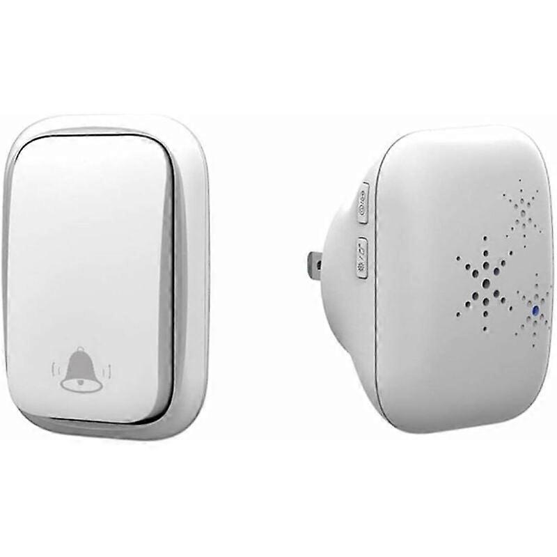 Wireless Waterproof Doorbell With Custom Chimes And Extended Range