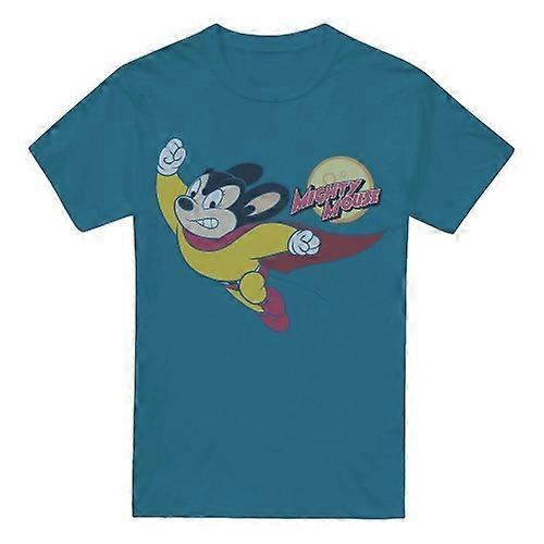 Mighty Mouse férfi póló az égig
