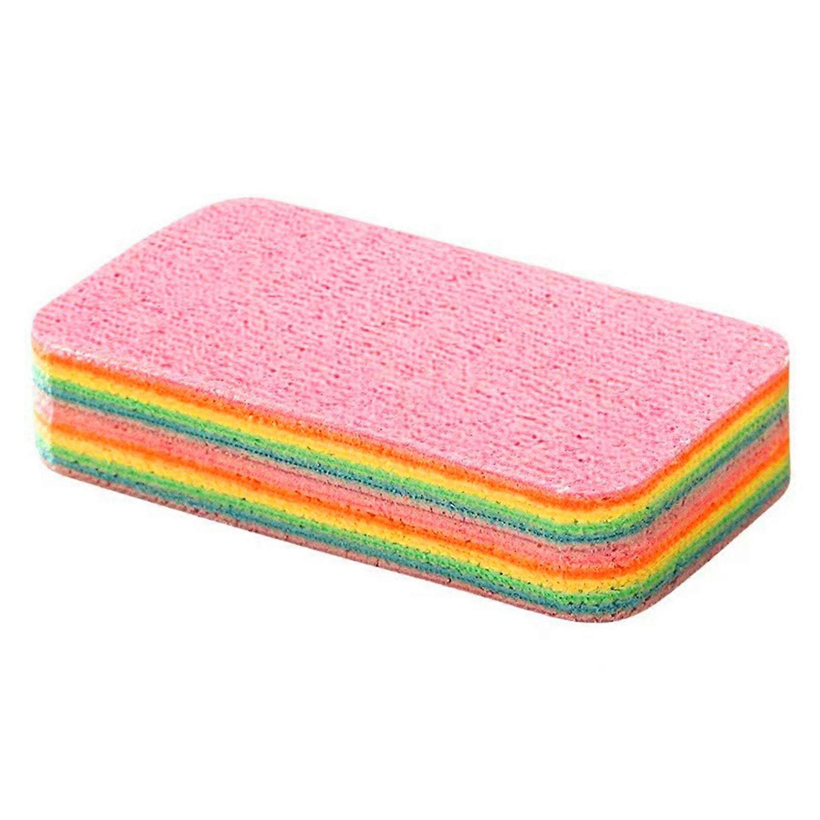 12 Layer Microfiber Sponge Layered Sponge That U Can Peel The Layers Super Absorbent Dish Cleaning Sponge