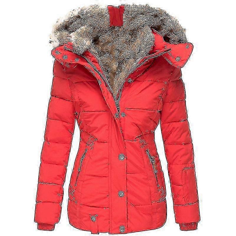 For Women's Warm Down Jacket - Winter Regular Long Sleeve Casual Coat