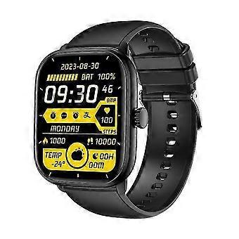 Smart Watch 2024 Bluetooth Anruf annehmen Musik Smartwatches für Erwachsene 2,01 "Full Touch Dial Fitness Tracker Wasserdichte Smartwatch