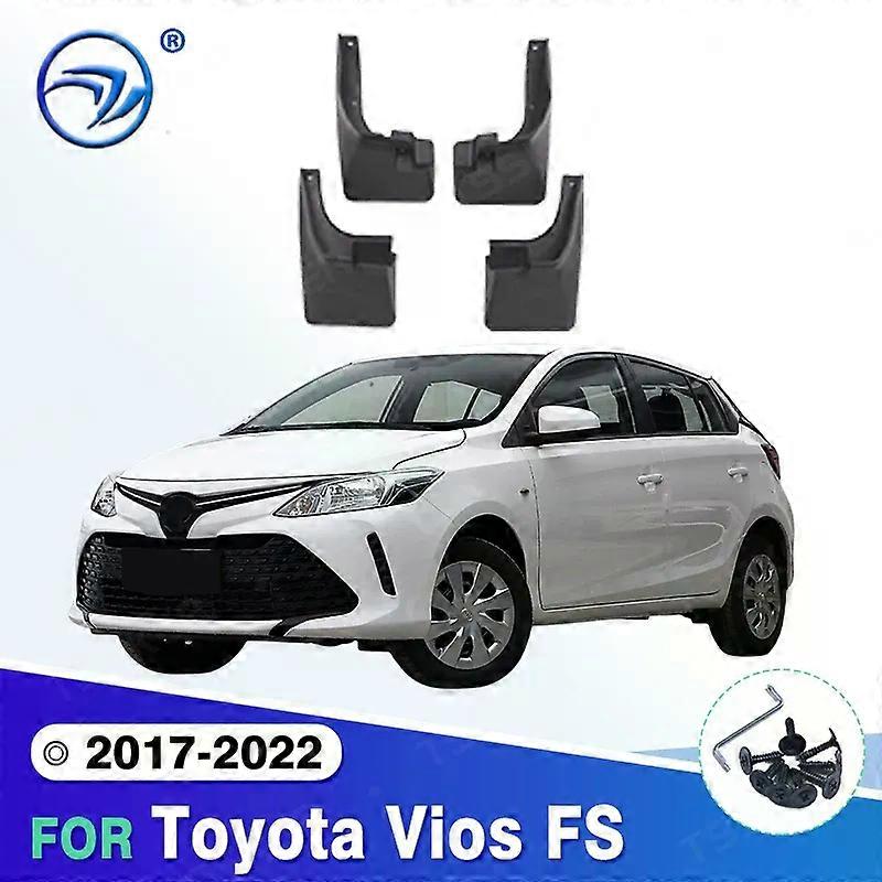 Exquisite For Toyota Vios FS 2017-2022 Fender Mudflaps Splash Guards  Mudguards Mud Flaps car Access