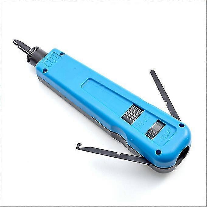 Professional Punch Down Tool, Network Wire Telecom Phone Cable Socket Impact Terminal Insertion Tools