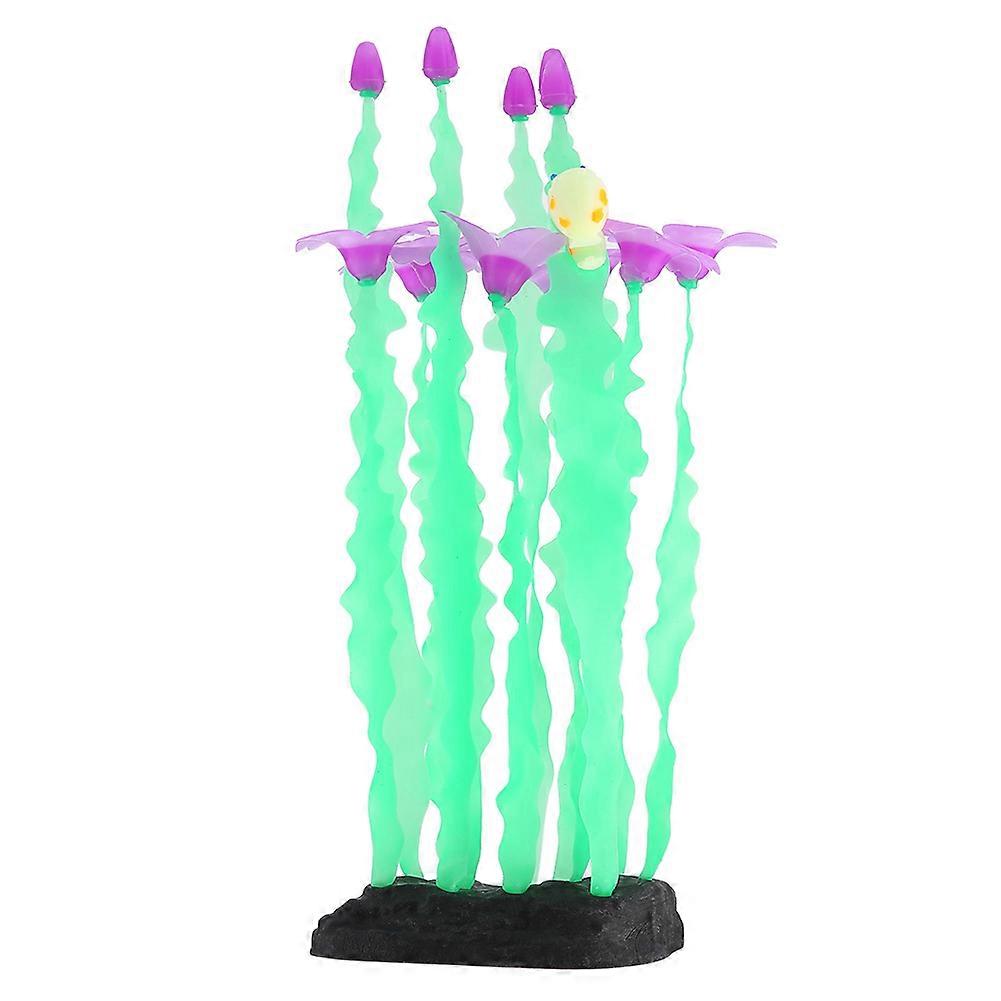 Alge artificiale la modă, decor frumos de acvariu pentru acvarii