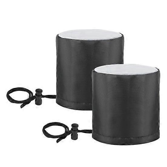 Yousheng 2Pcs Plant Grow Tent Vent Covers Fine Mesh Design Waterproof Dust-proof Easy to Clean Simple Installation Duct Filter Vent Covers