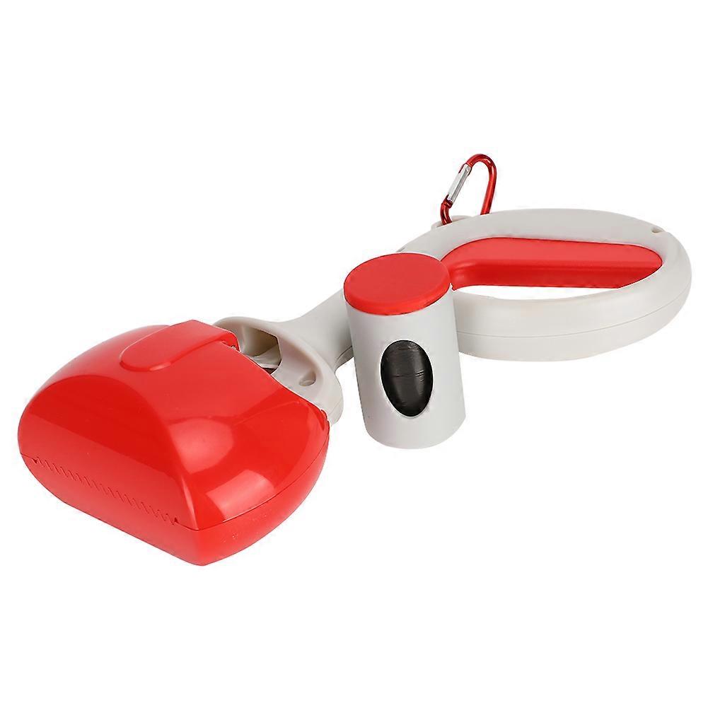 Pet Waste Picker with Durable Rubbish Bags, Ergonomic Handle, Suitable for Medium to Large Dogs, Easy Clean Design