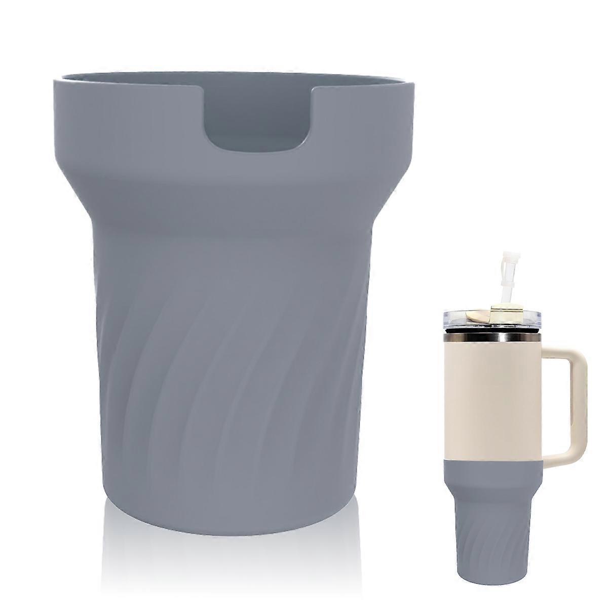 Plná ochrana lahví, stylová a všestranná silikonová pohárová bota nabízí zvýšenou ochranu pro váš Stanley Tumbler, hrneček kočárku s rotací o 360 stupňů